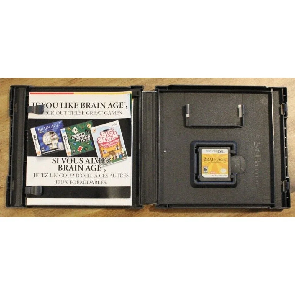 Brain Age: Train Your Brain in Minutes a Day! (Nintendo DS, 2006)